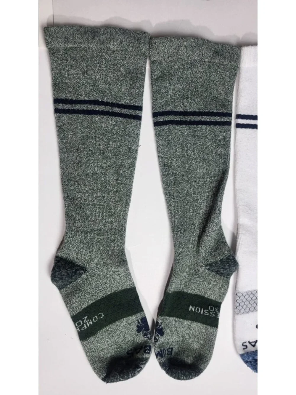 Bombas Mens Everyday Compression Socks Bundle 20-30 Large